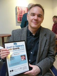 James Killgore with shortlisted diploma