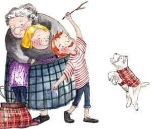 granny-emily-harry-dog
