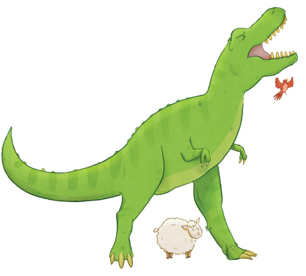 Max and Zap at the Museum (Illustration by Natasha Rimmington)