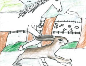 Spellchasers fan art by Eileen from Stromness Primary School