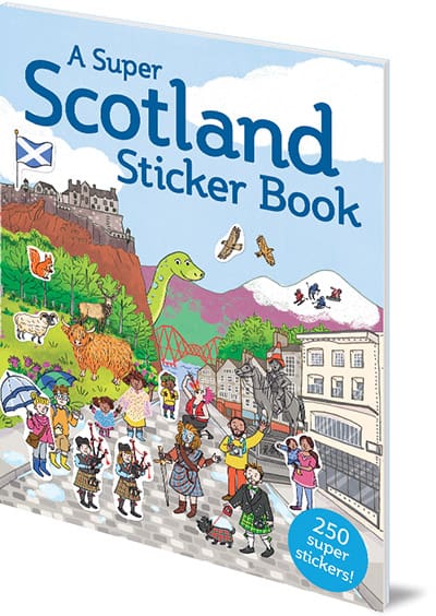Susana Gurrea A Super Scotland Sticker Book