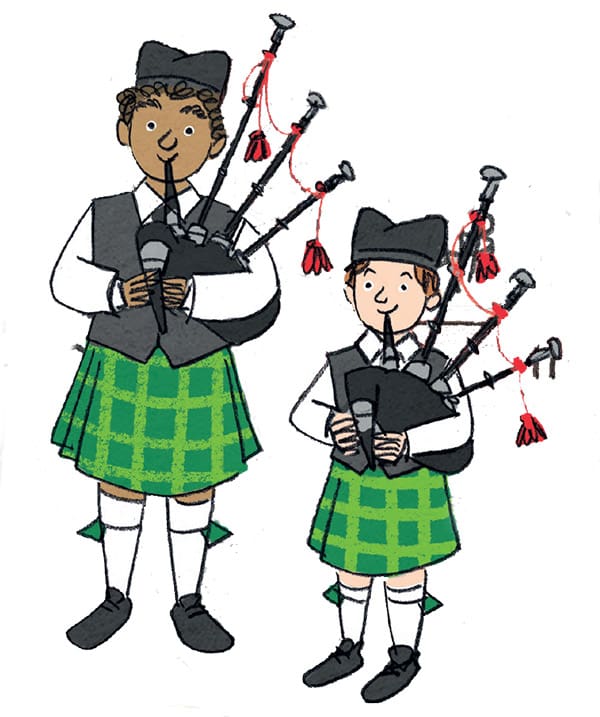 Susana Gurrea A Super Scotland Sticker Book