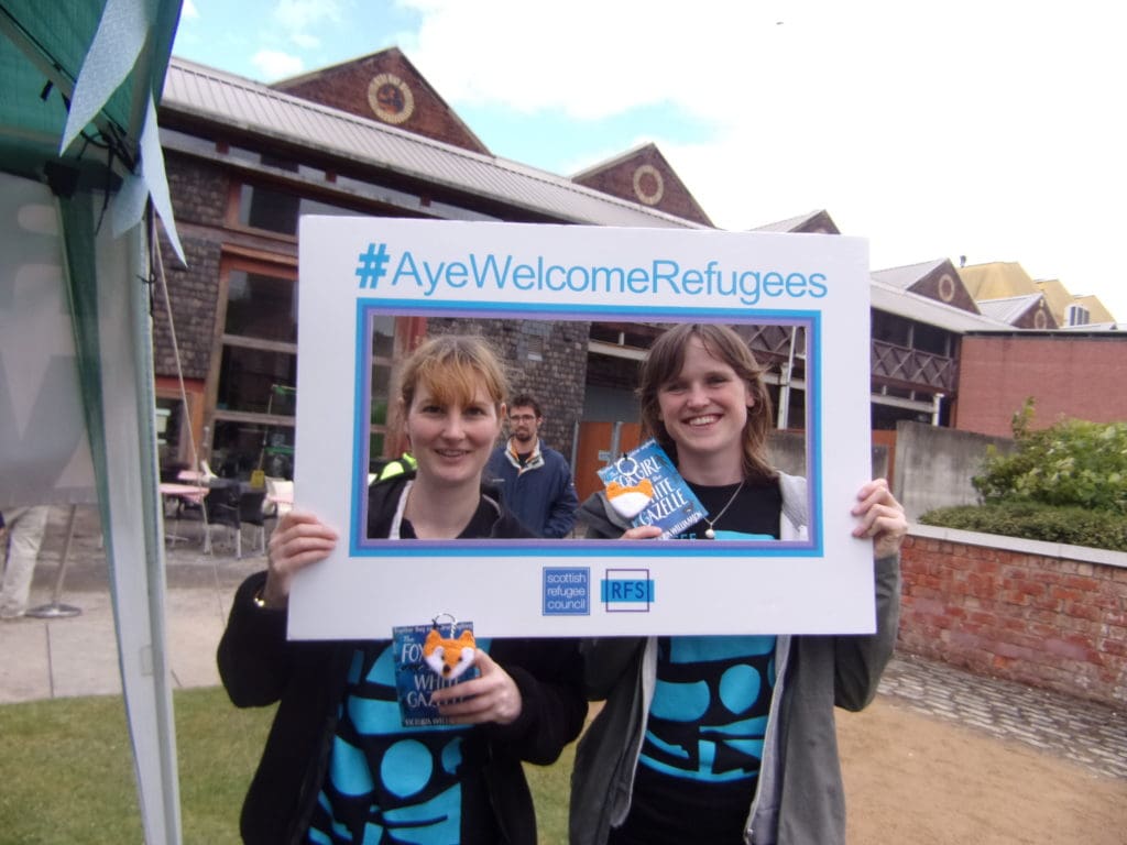 Victoria Williamson at Refugee Week Scotland